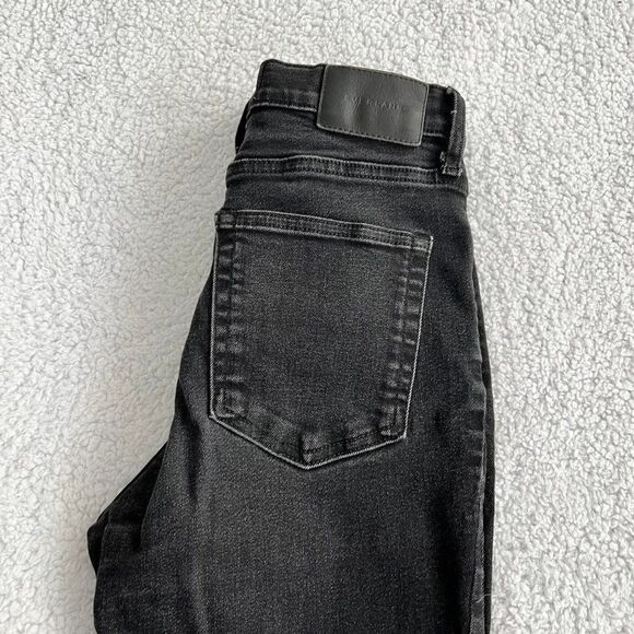 Everlane High Rise Black Ankle Jeans Size 27 - Picture 4 of 9